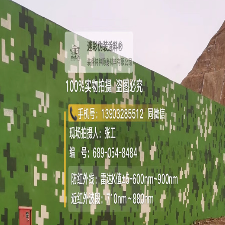 攀枝花专业承接园区围墙迷彩喷涂、